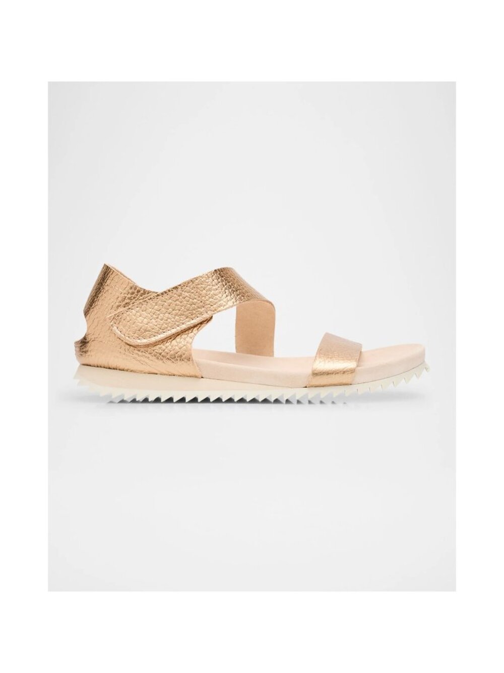 $600 PEDRO GARCIA Jedda LEATHER Ankle-Grip Comfort Sandals ROSE GOLD 39  (TF1)